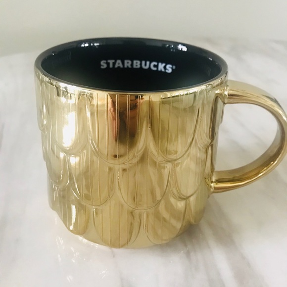 Starbucks Gold Mug